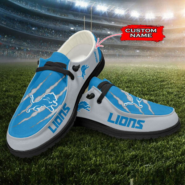 Tubopro Detroit Lions Hey Dude Shoes For Men And Women