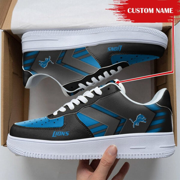 Tubopro Detroit Lions NFL Air Low-Top Sneakers Shoes For Men And Women