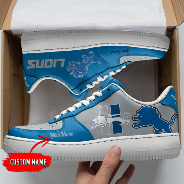 Tubopro Detroit Lions NFL Air Low-Top Sneakers Shoes For Men And Women