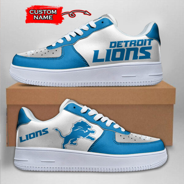 Tubopro Detroit Lions NFL Air Low-Top Sneakers Shoes For Men And Women