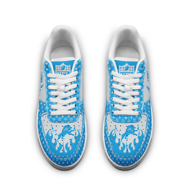 Tubopro Detroit Lions NFL Air Low-Top Sneakers Shoes For Men And Women - Image 2