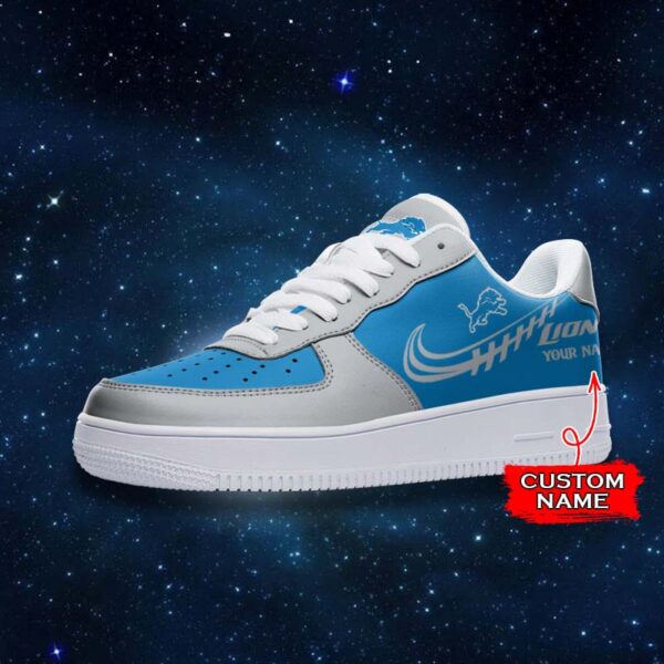 Tubopro Detroit Lions NFL Air Low-Top Sneakers Shoes For Men And Women - Image 2