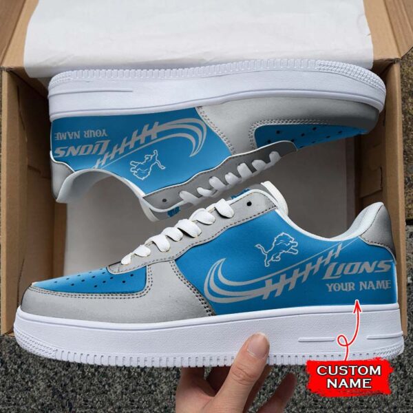 Tubopro Detroit Lions NFL Air Low-Top Sneakers Shoes For Men And Women