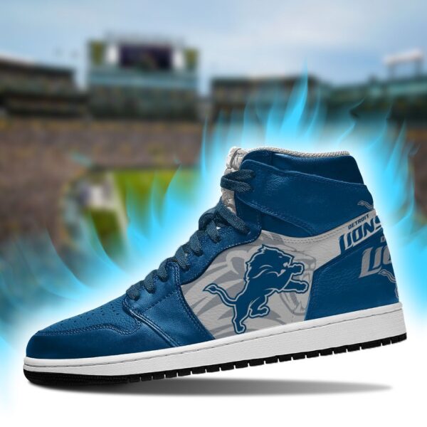 Tubopro Detroit Lions NFL AJ1 High Sneakers Shoes For Men And Women
