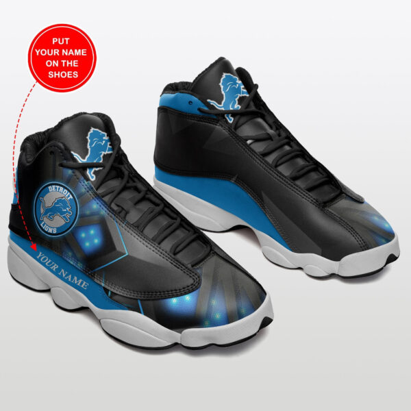 Tubopro Detroit Lions NFL AJ13 Sneakers Shoes For Men And Women