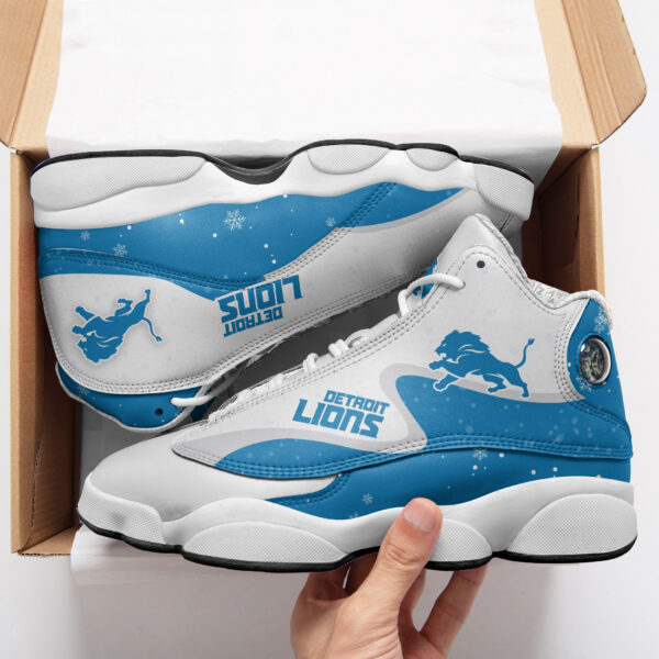 Tubopro Detroit Lions NFL AJ13 Sneakers Shoes For Men And Women