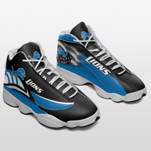 Tubopro Detroit Lions NFL AJ13 Sneakers Shoes For Men And Women