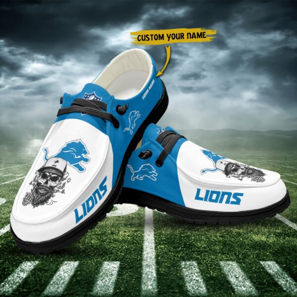 Tubopro Detroit Lions Personalized Hey Dude Shoes For Men And Women - Image 4