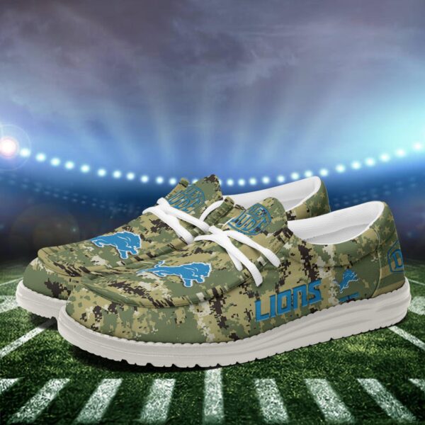 Tubopro Detroit Lions Personalized Hey Dude Shoes For Men And Women - Image 3