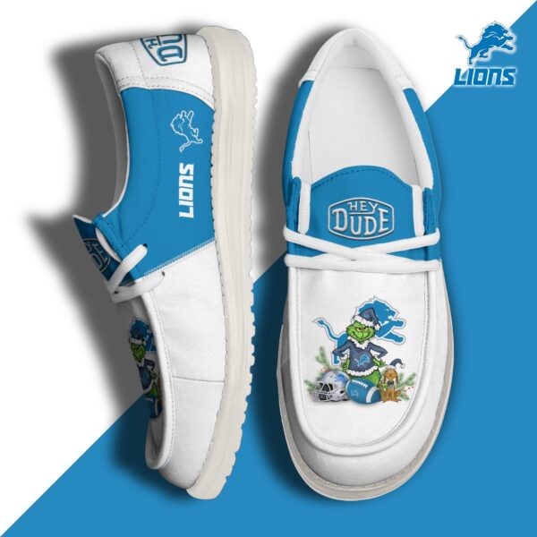 Tubopro Detroit Lions Personalized Hey Dude Shoes For Men And Women