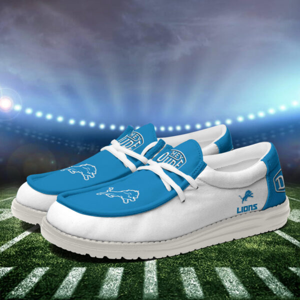 Tubopro Detroit Lions Personalized Hey Dude Shoes For Men And Women - Image 3