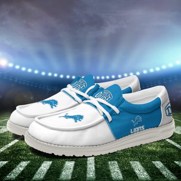 Tubopro Detroit Lions Personalized Hey Dude Shoes For Men And Women - Image 4