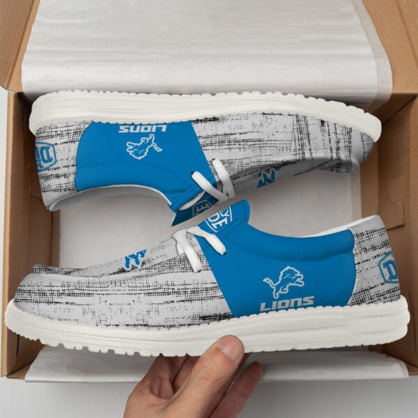 Tubopro Detroit Lions Personalized Hey Dude Shoes For Men And Women - Image 2