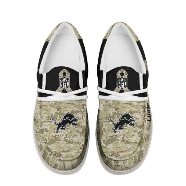 Tubopro Detroit Lions Personalized Hey Dude Shoes For Men And Women - Image 4