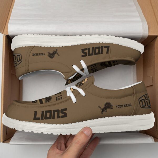 Tubopro Detroit Lions Personalized Hey Dude Shoes For Men And Women - Image 2