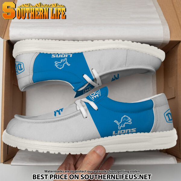 Tubopro Detroit Lions Personalized Hey Dude Shoes For Men And Women - Image 4