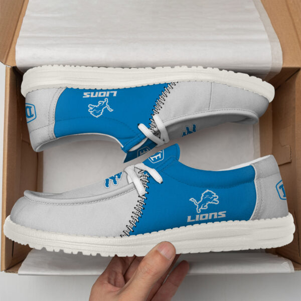Tubopro Detroit Lions Personalized Hey Dude Shoes For Men And Women - Image 2