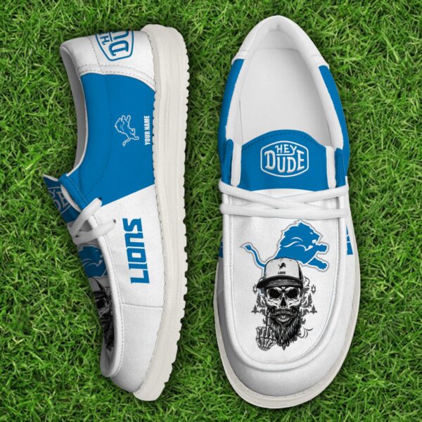 Tubopro Detroit Lions Personalized Hey Dude Shoes For Men And Women