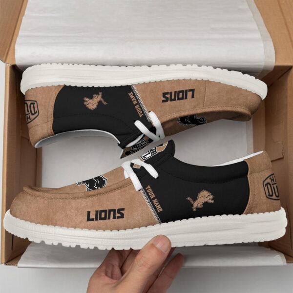 Tubopro Detroit Lions Personalized Hey Dude Shoes For Men And Women - Image 2