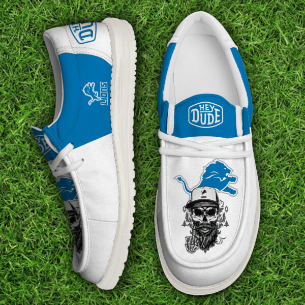 Tubopro Detroit Lions Personalized Hey Dude Shoes For Men And Women