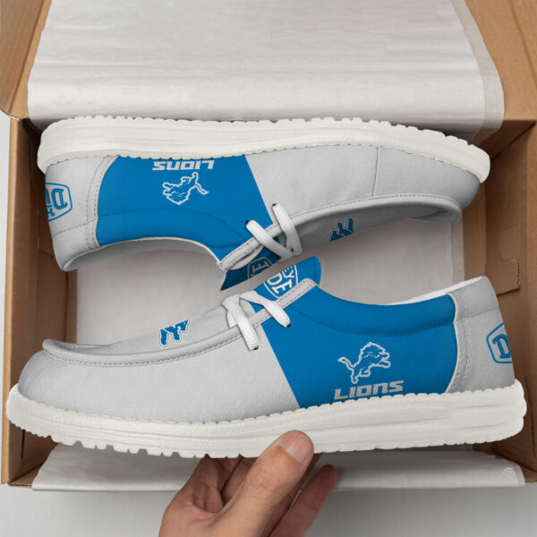 Tubopro Detroit Lions Personalized Hey Dude Shoes For Men And Women - Image 2