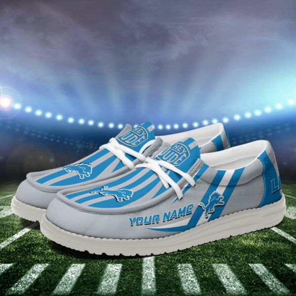 Tubopro Detroit Lions Personalized Hey Dude Shoes For Men And Women - Image 3