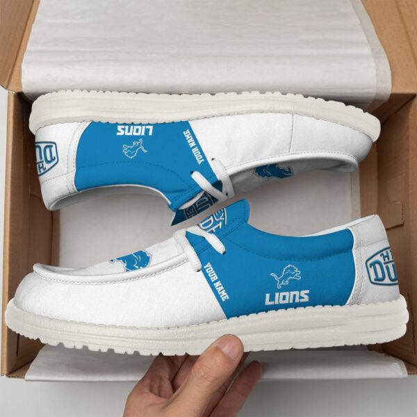 Tubopro Detroit Lions Personalized Hey Dude Shoes For Men And Women - Image 2