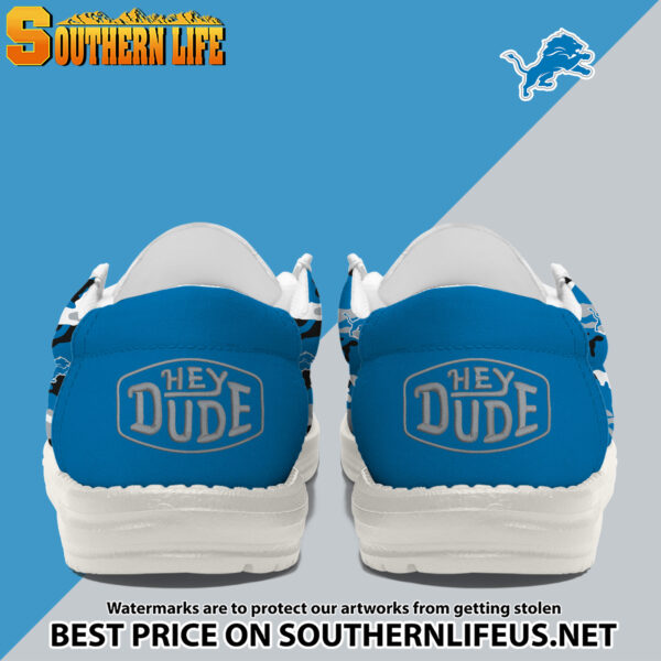Tubopro Detroit Lions Personalized Hey Dude Shoes For Men And Women - Image 3