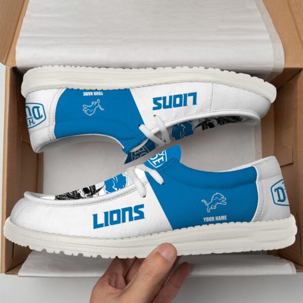 Tubopro Detroit Lions Personalized Hey Dude Shoes For Men And Women - Image 3