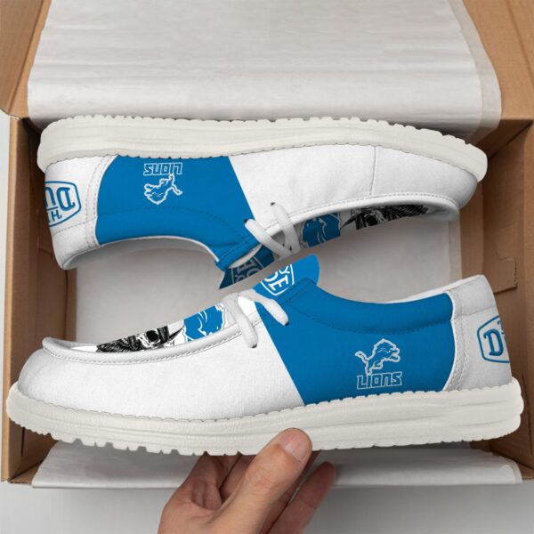 Tubopro Detroit Lions Personalized Hey Dude Shoes For Men And Women - Image 3