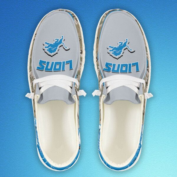 Tubopro Detroit Lions Personalized Hey Dude Shoes For Men And Women - Image 3