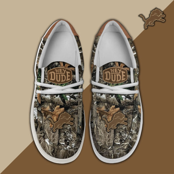 Tubopro Detroit Lions Personalized Hey Dude Shoes For Men And Women