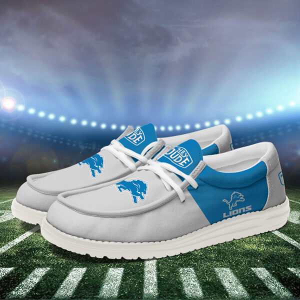 Tubopro Detroit Lions Personalized Hey Dude Shoes For Men And Women - Image 3