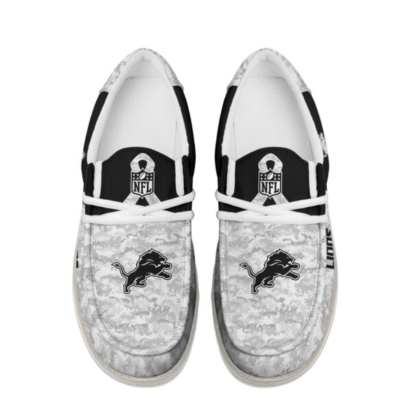 Tubopro Detroit Lions Personalized Hey Dude Shoes For Men And Women - Image 4