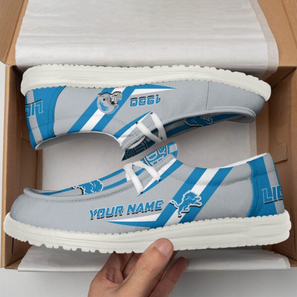 Tubopro Detroit Lions Personalized Hey Dude Shoes For Men And Women - Image 2