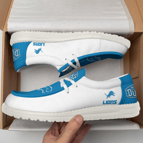 Tubopro Detroit Lions Personalized Hey Dude Shoes For Men And Women - Image 2