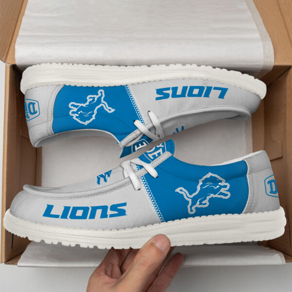 Tubopro Detroit Lions Personalized Hey Dude Shoes For Men And Women - Image 2