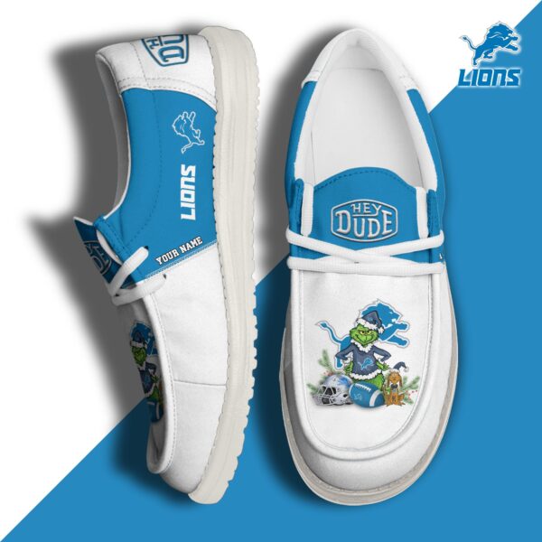 Tubopro Detroit Lions Personalized Hey Dude Shoes For Men And Women - Image 2