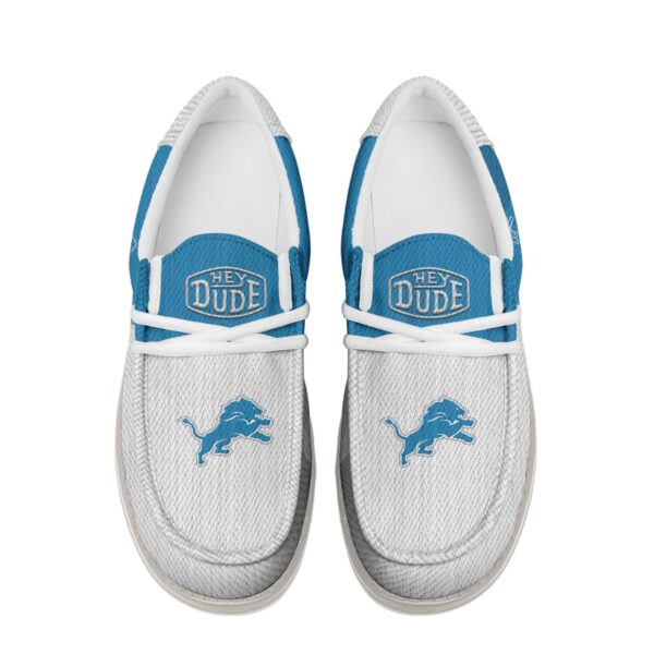 Tubopro Detroit Lions Personalized Hey Dude Shoes For Men And Women - Image 4