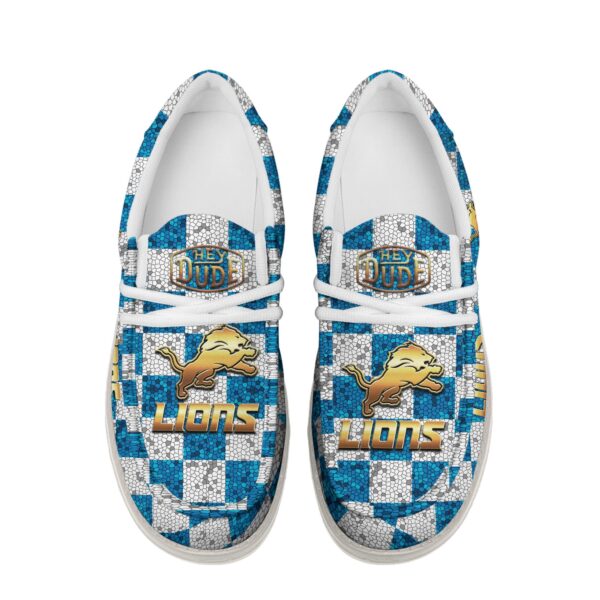 Tubopro Detroit Lions Personalized Hey Dude Shoes For Men And Women - Image 4