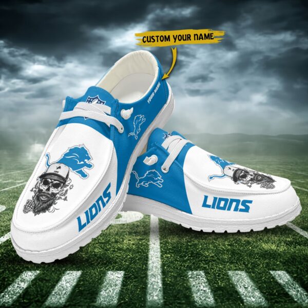 Tubopro Detroit Lions Personalized Hey Dude Shoes For Men And Women - Image 3