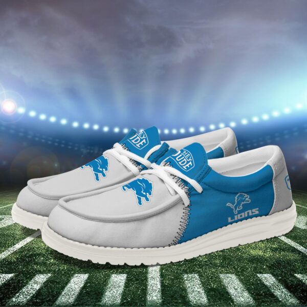 Tubopro Detroit Lions Personalized Hey Dude Shoes For Men And Women - Image 3