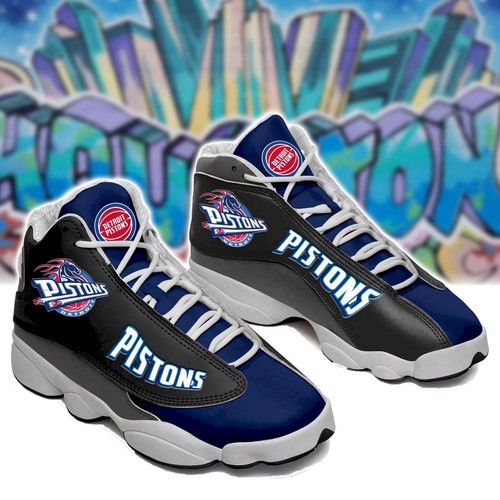 Tubopro Detroit Pistons AJ13 Sneakers Shoes For Men And Women