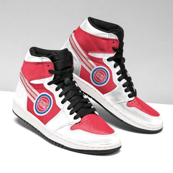 Tubopro Detroit Pistons NBA AJ1 High Sneakers Shoes For Men And Women