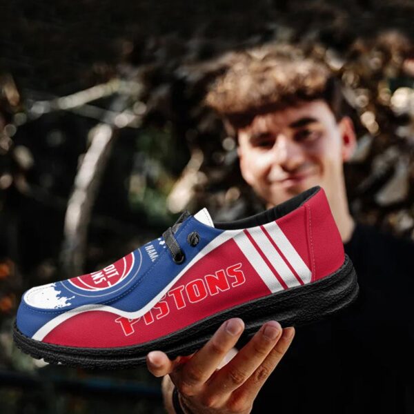 Tubopro Detroit Pistonss Hey Dude Shoes For Men And Women - Image 4