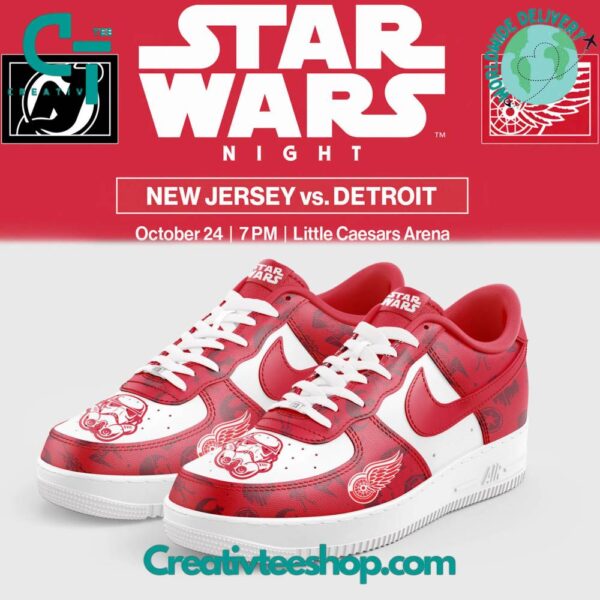 Tubopro Detroit Red Wings Air Low-Top Sneakers Shoes For Men And Women