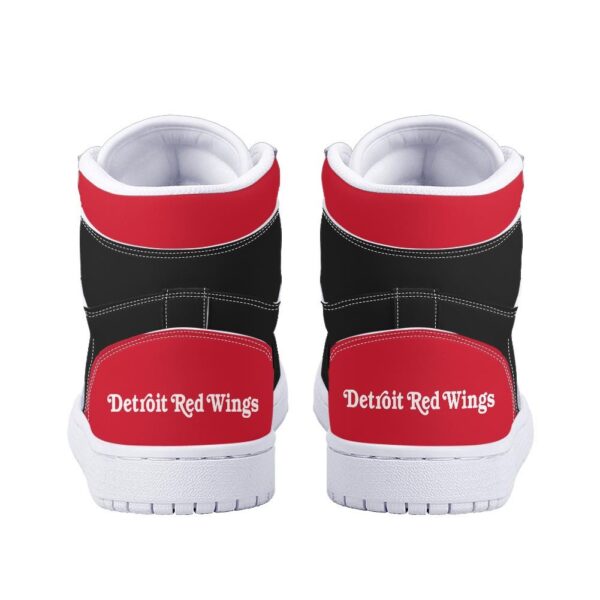 Tubopro Detroit Red Wings AJ1 High Sneakers Shoes For Men And Women - Image 4