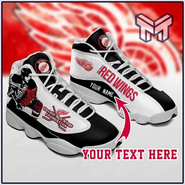 Tubopro Detroit Red Wings AJ13 Sneakers Shoes For Men And Women