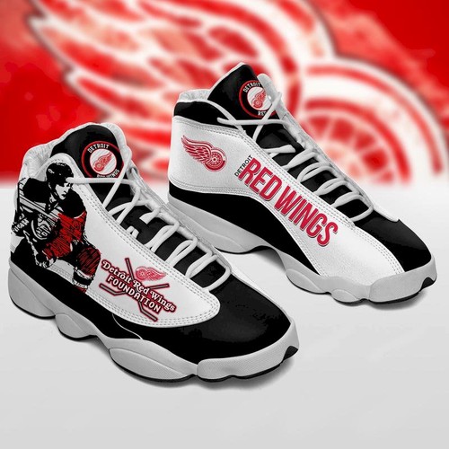 Tubopro Detroit Red Wings AJ13 Sneakers Shoes For Men And Women