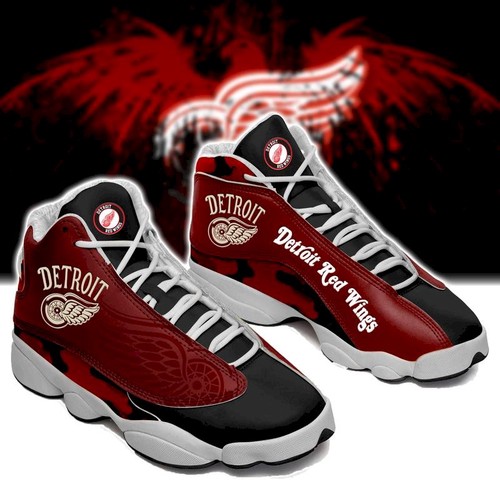 Tubopro Detroit Red Wings AJ13 Sneakers Shoes For Men And Women